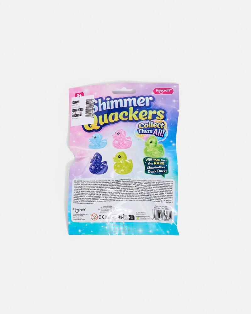 Keycraft Shimmer Quackers Squishy Fidget Toy Blind Box for Unisex