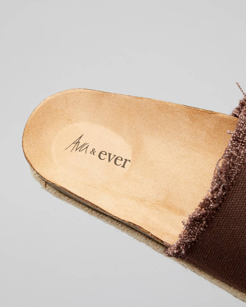 Ava And Ever Greece Flatform Shoes for Womens