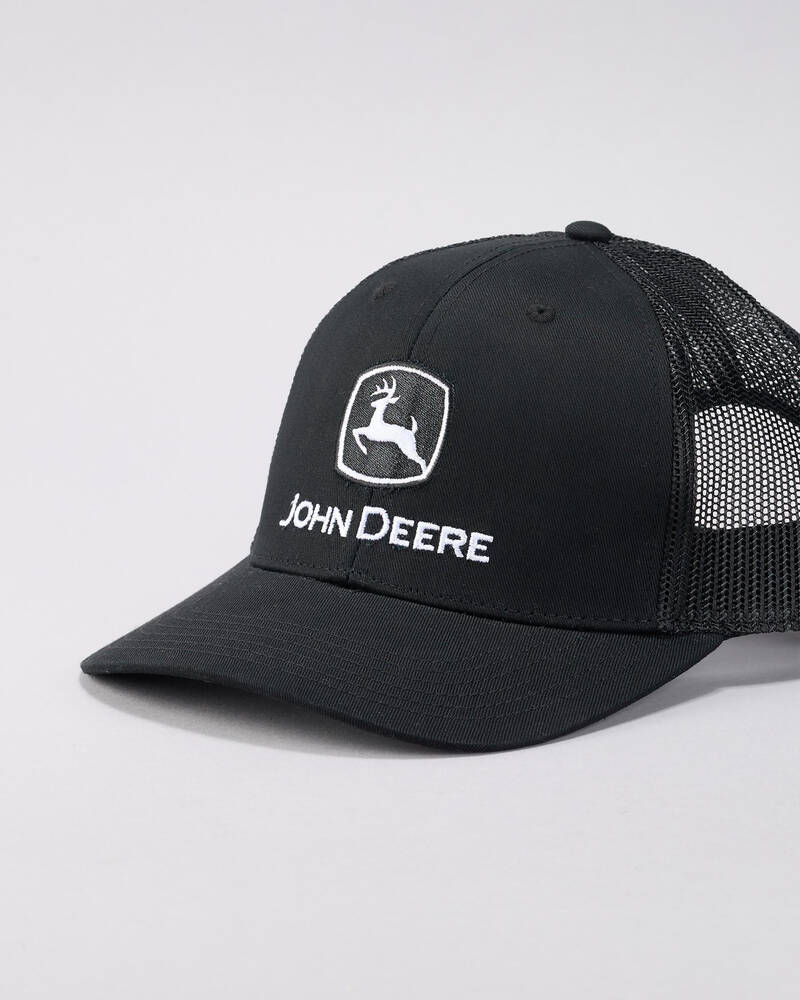 John Deere Trademark Logo Trucker Cap for Mens