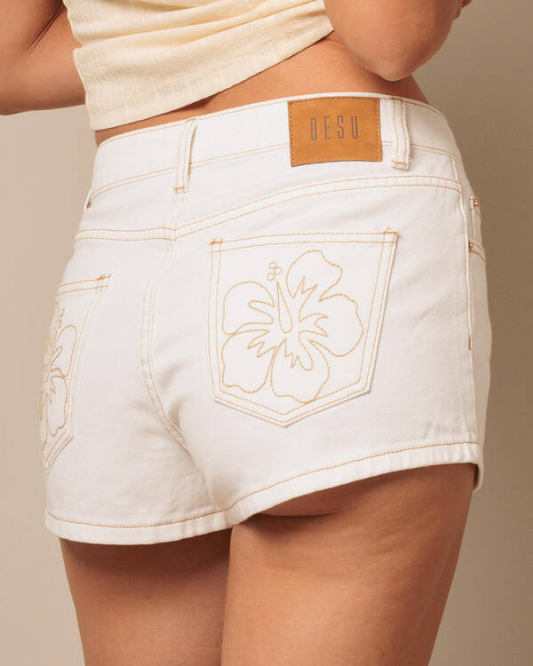 DESU South Beach Hibiscus Shorts for Womens