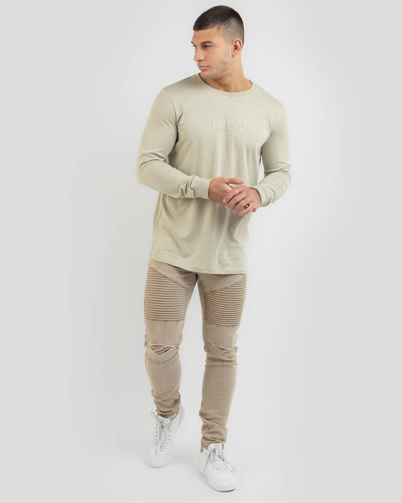 Lucid Merge Long Sleeve T-Shirt for Mens