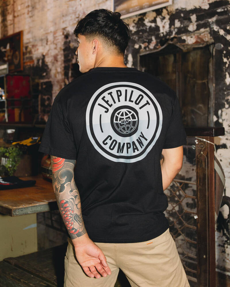 Jetpilot Imprint T-Shirt for Mens