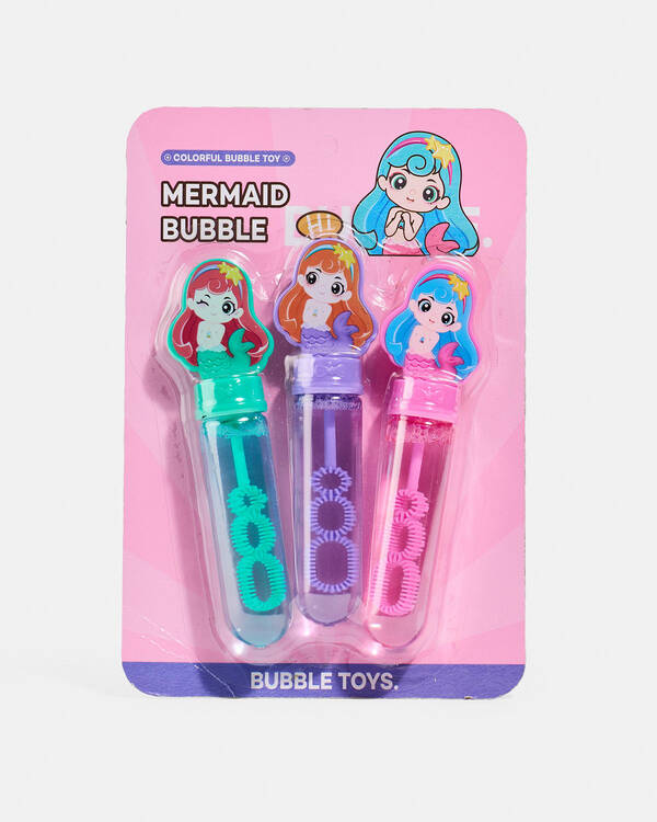 Mermaid Bubble Wand 3 Pack