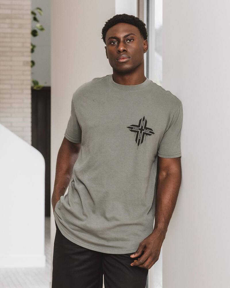 Kiss Chacey Preservation Dual Curved T-Shirt for Mens