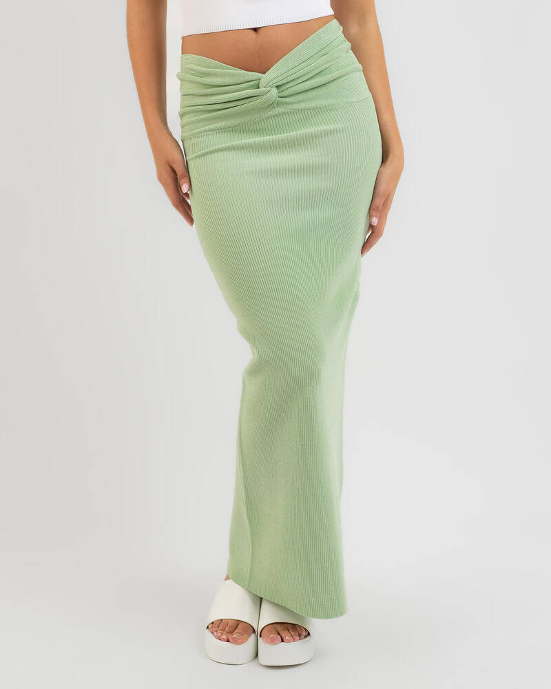 Ava And Ever Knot Maxi Skirt for Womens