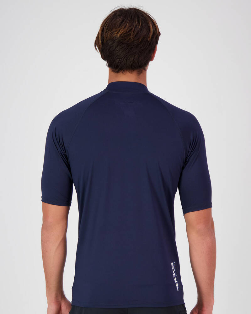 Jacks Channel Short Sleeve Rash Vest for Mens