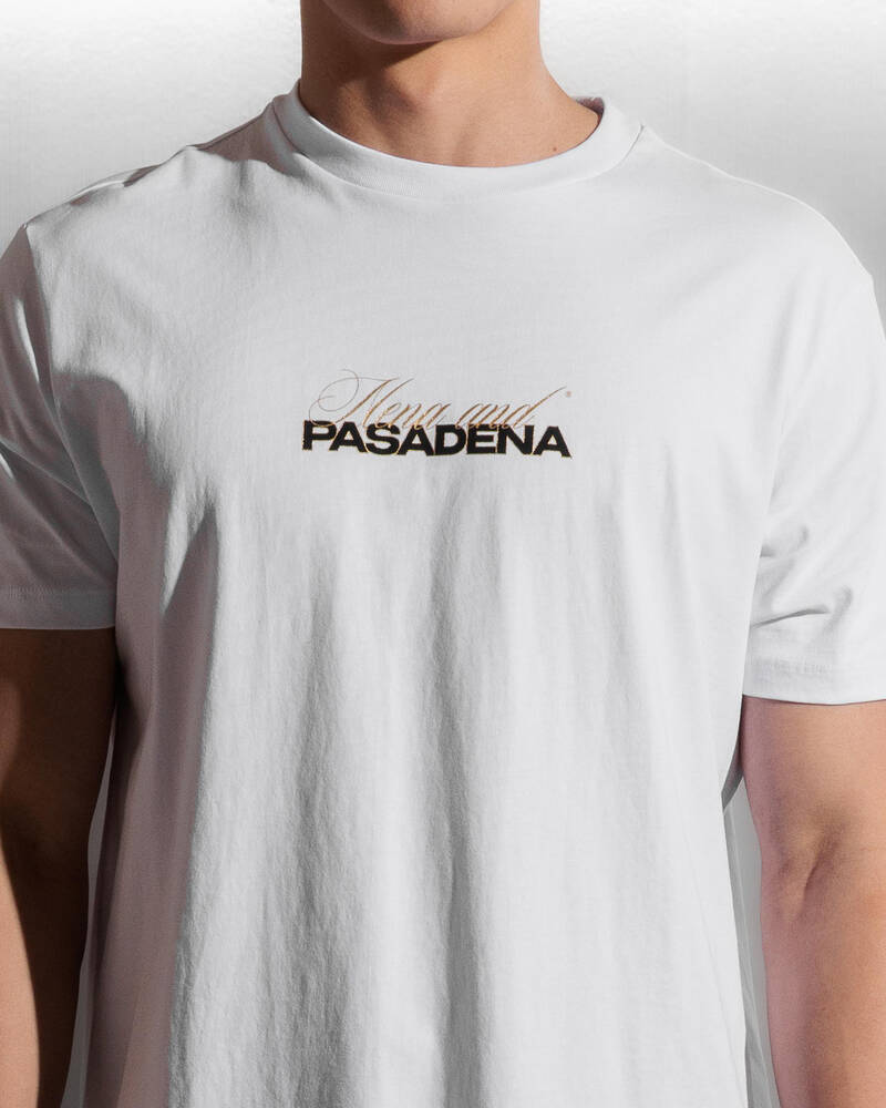 Nena & Pasadena Zenovar Dual Curved T-Shirt for Mens