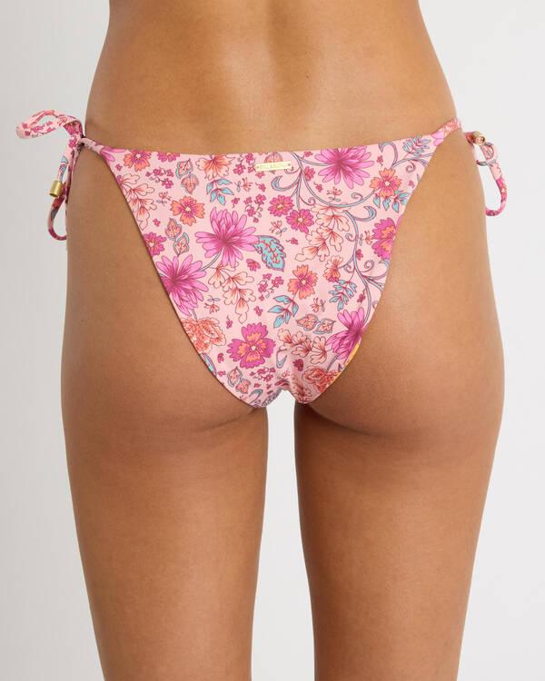 Billabong La Plage Reversible Tie Side Hike Bikini Bottom for Womens