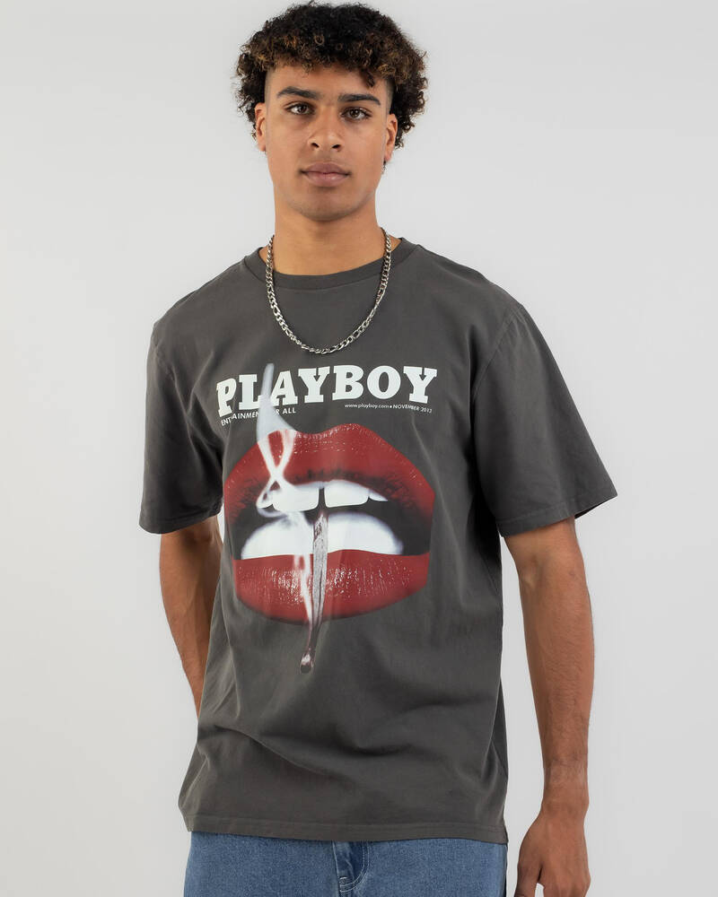 Playboy Nov 2013 Lips T-Shirt for Mens