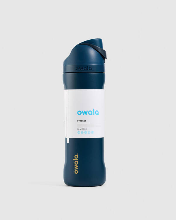 24oz FreeSip Stainless Steel Water Bottle