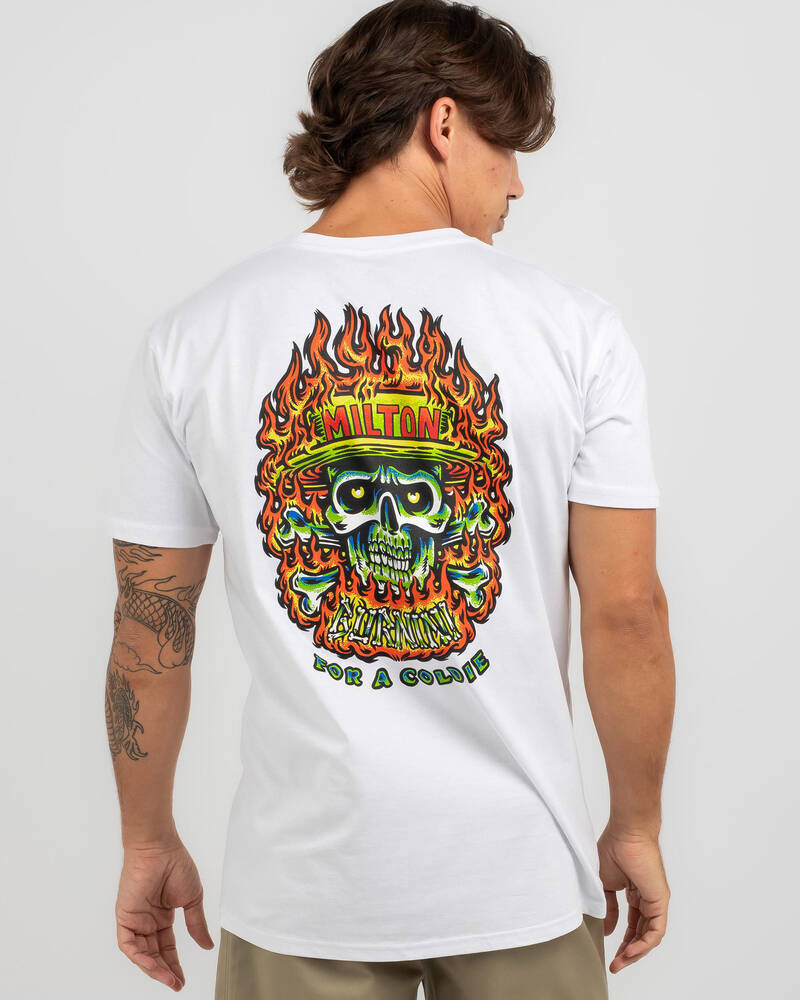 Milton Mango Burnin' T-Shirt for Mens