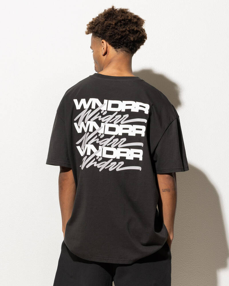 Wndrr Hex Box Fit T-Shirt for Mens