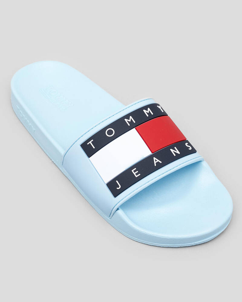 Tommy Hilfiger Flag Pool Slide Sandals for Womens