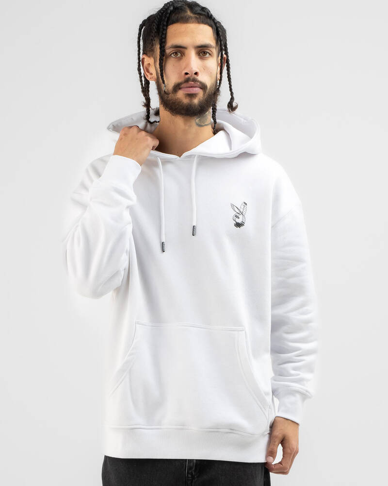 Playboy 3D Stacked Hoodie for Mens