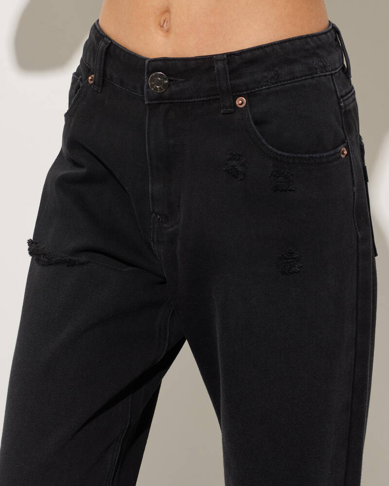 DESU Rhode Straight Leg Jeans for Womens