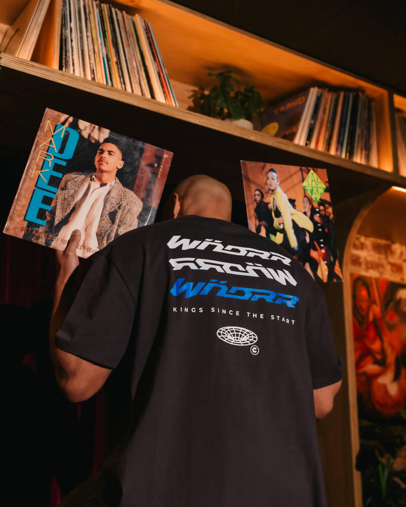 Wndrr Exile Box Fit T-Shirt for Mens