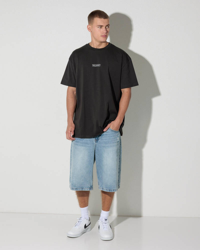 Wndrr Displace Box Fit T-Shirt for Mens
