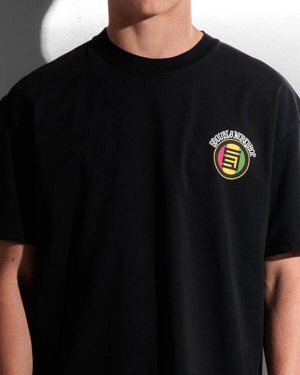 S-Double Quiet Dot T-Shirt for Mens