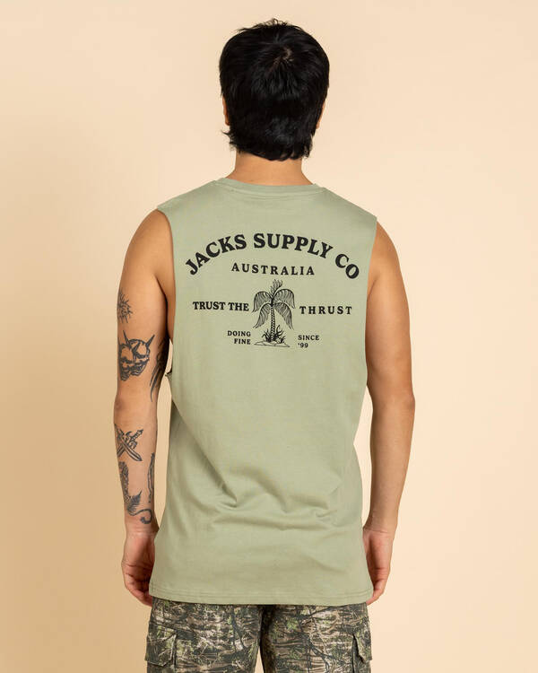 Jacks Beach Trail Muscle Tank for Mens