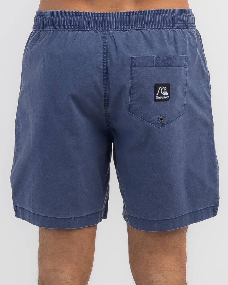 Quiksilver Taxers Elastic Waist Shorts for Mens