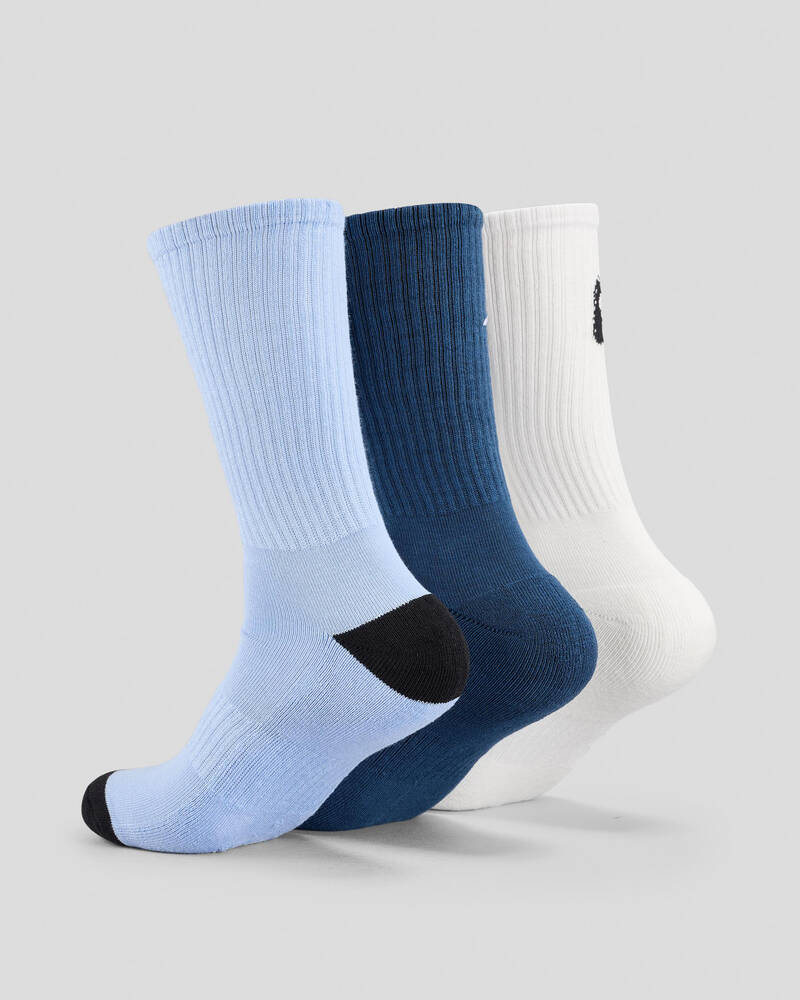 Rip Curl Retro Crew Socks 3 Pack for Mens