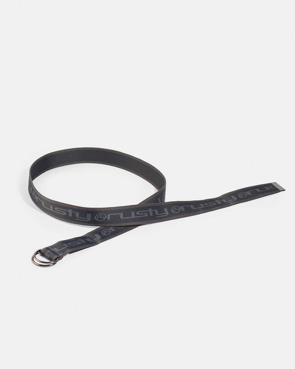 Rusty Double D D Ring Web Belt for Mens