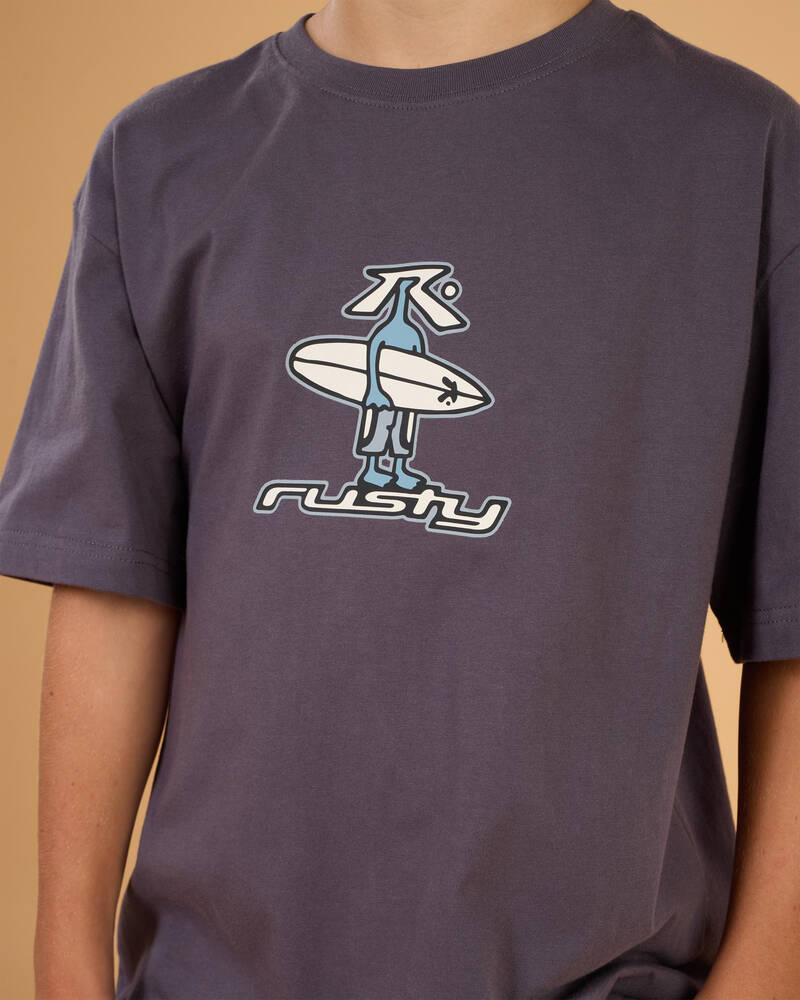 Rusty Boys' Dr. Dot Short Sleeve T-Shirt for Mens