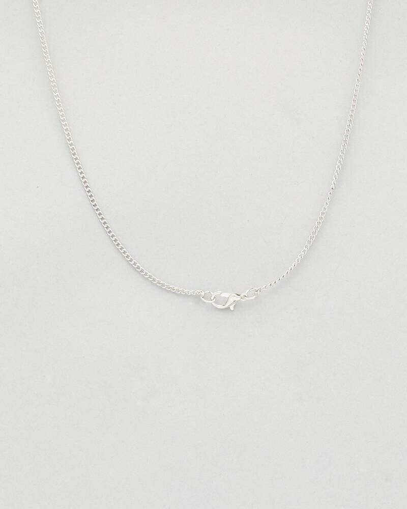 REPUBLIK Silver Snake Necklace for Mens