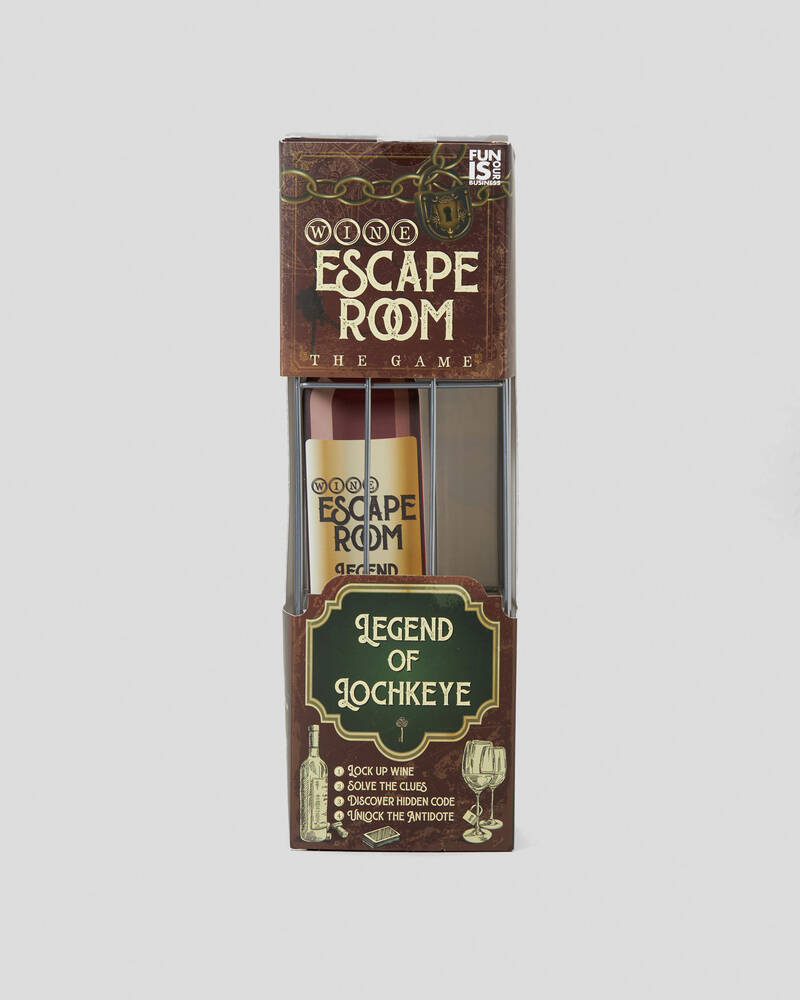Get It Now Wine Escape Room Game for Unisex