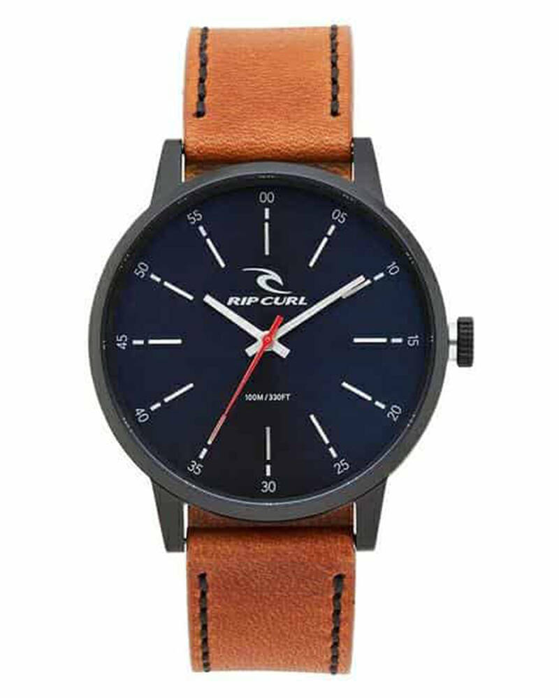 Rip Curl Drake Midnight Leather Watch for Mens