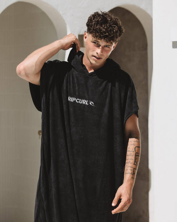 Rip Curl Brand Hooded Towel for Mens
