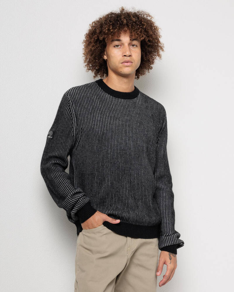 Rusty Cubes Knit Sweater for Mens