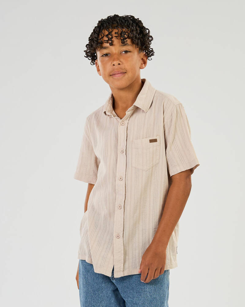 Skylark Boys' Novella Short Sleeve Shirt for Mens