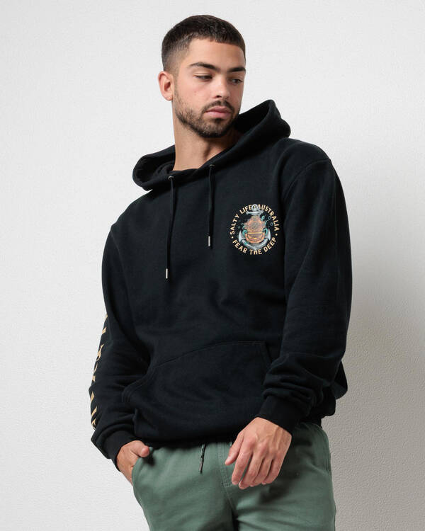 Salty Life Fear The Deep Hoodie for Mens