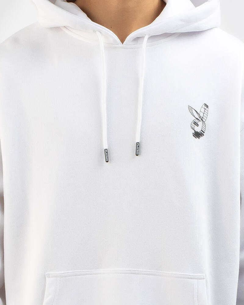 Playboy 3D Stacked Hoodie for Mens