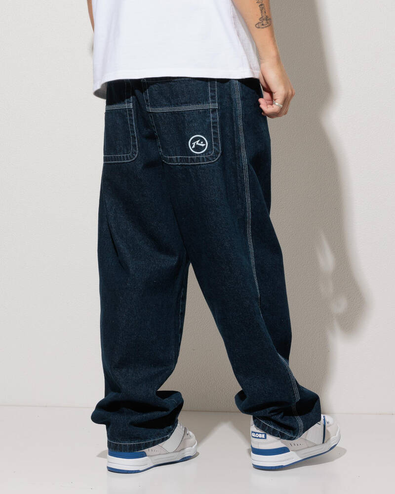 Rusty Flip Daddy Tapeless Denim Jeans for Mens