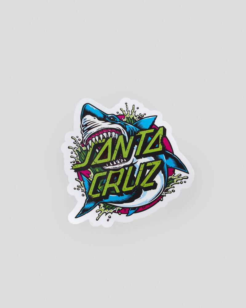 Santa Cruz Shark Dot Sticker for Unisex