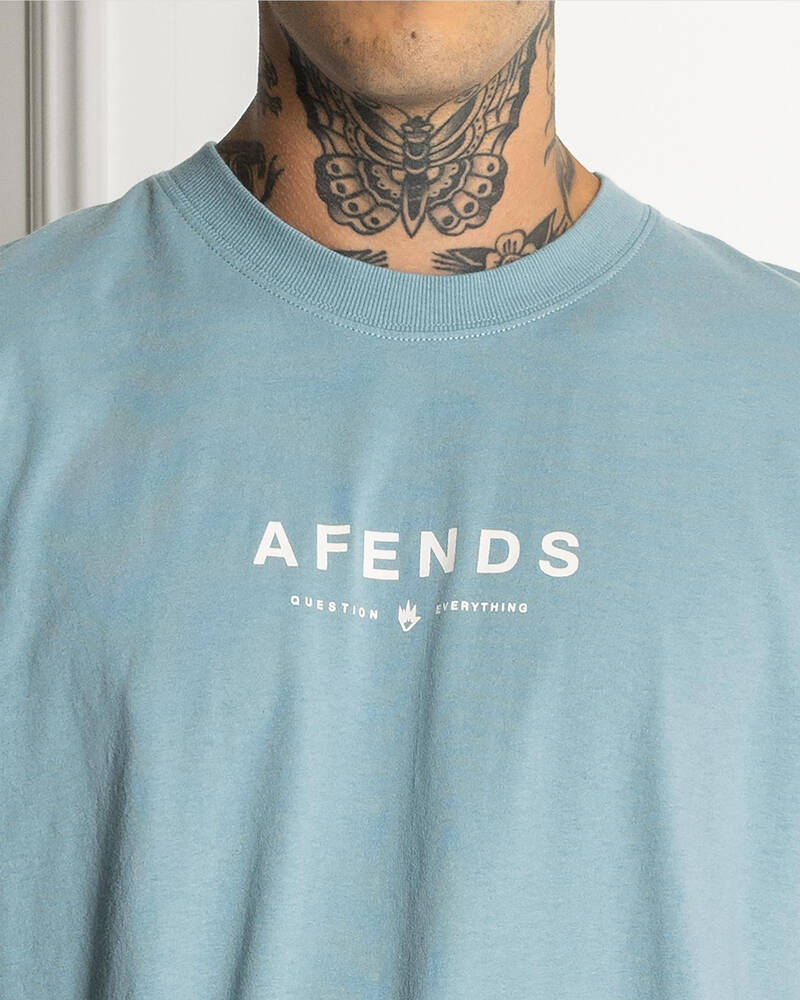Afends Thrown Out T-Shirt for Mens