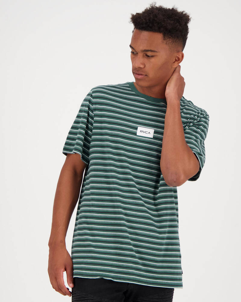 RVCA Focus Stripe T-shirt for Mens