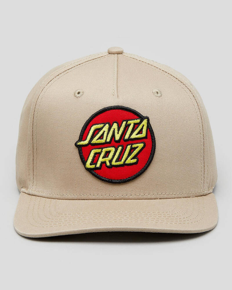 Santa Cruz Classic Patch Snapback Cap for Mens