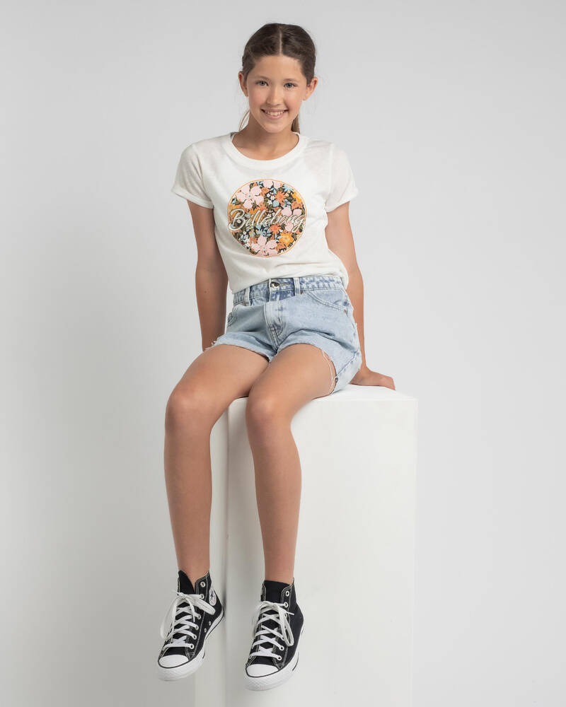 Billabong Girls' Heart Eyes Formula T-Shirt for Womens