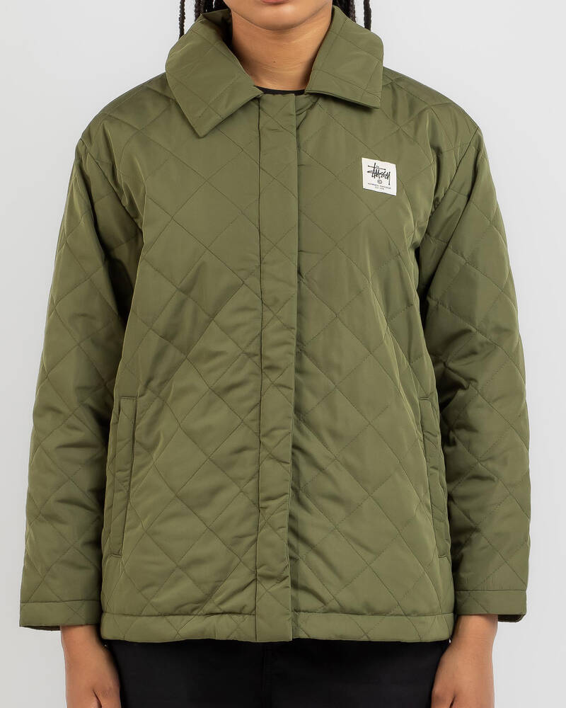 Stussy Quilted Jacket for Womens
