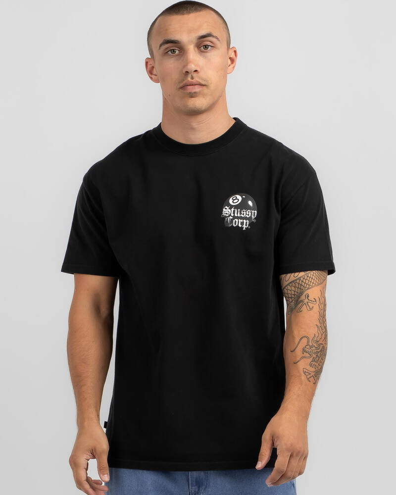 Stussy 8 Ball Corp T-Shirt for Mens
