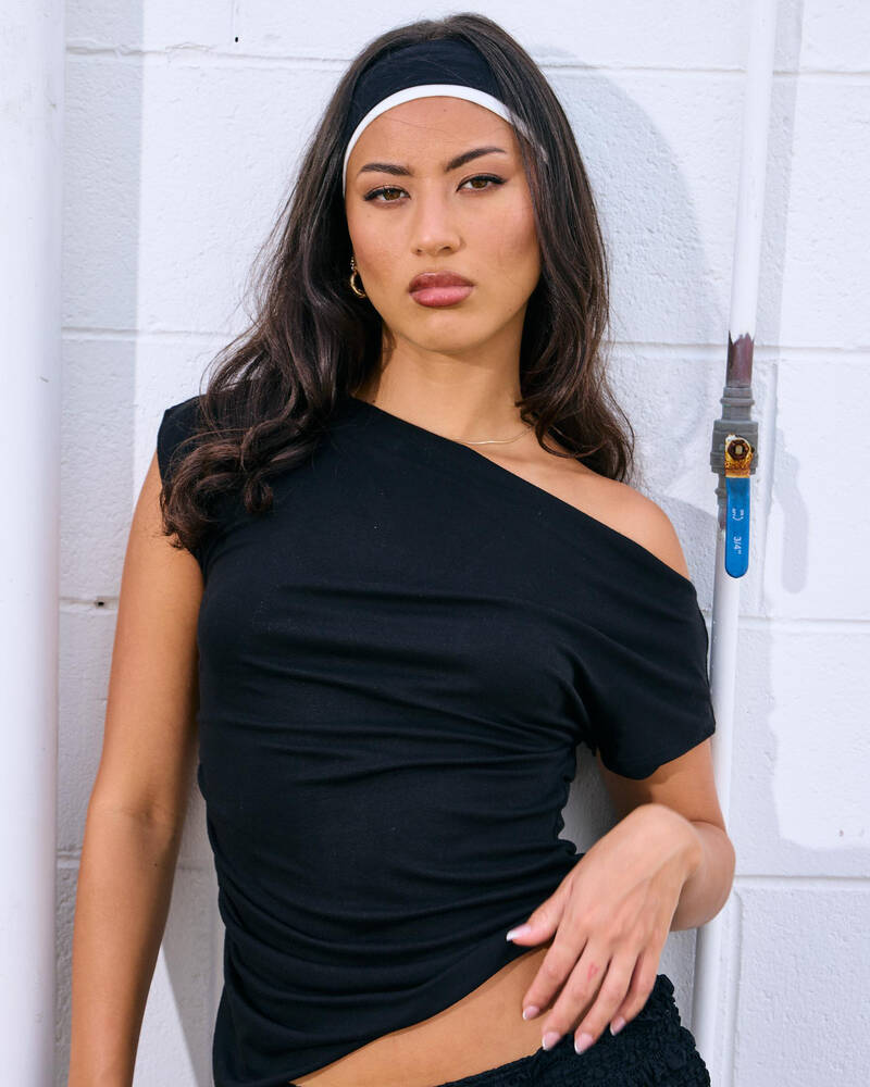 Ava And Ever Sabrina Off Shoulder Top for Womens