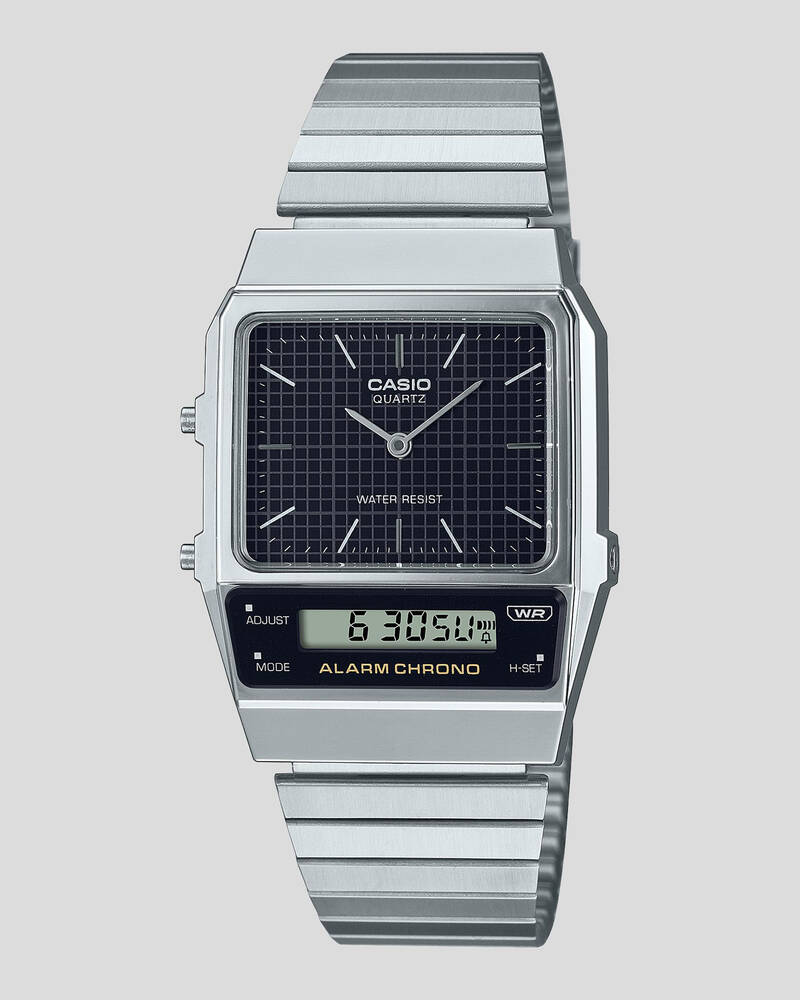 Casio Chrome Plated Watch for Mens