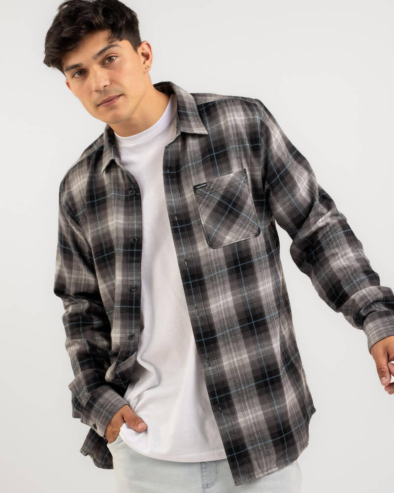 Volcom Kemostone Flannel Long Sleeve Shirt for Mens