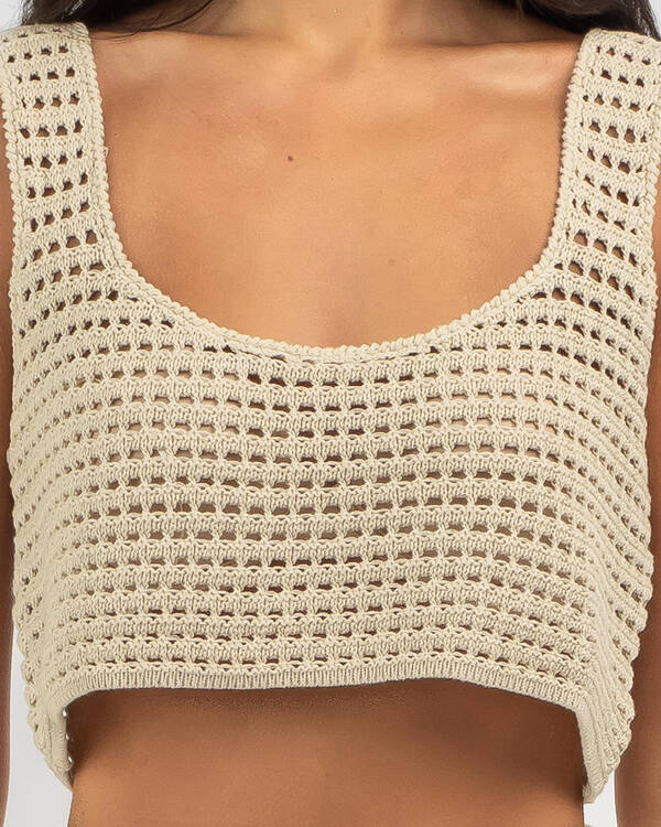 Mooloola Aruba Crochet Crop Top for Womens