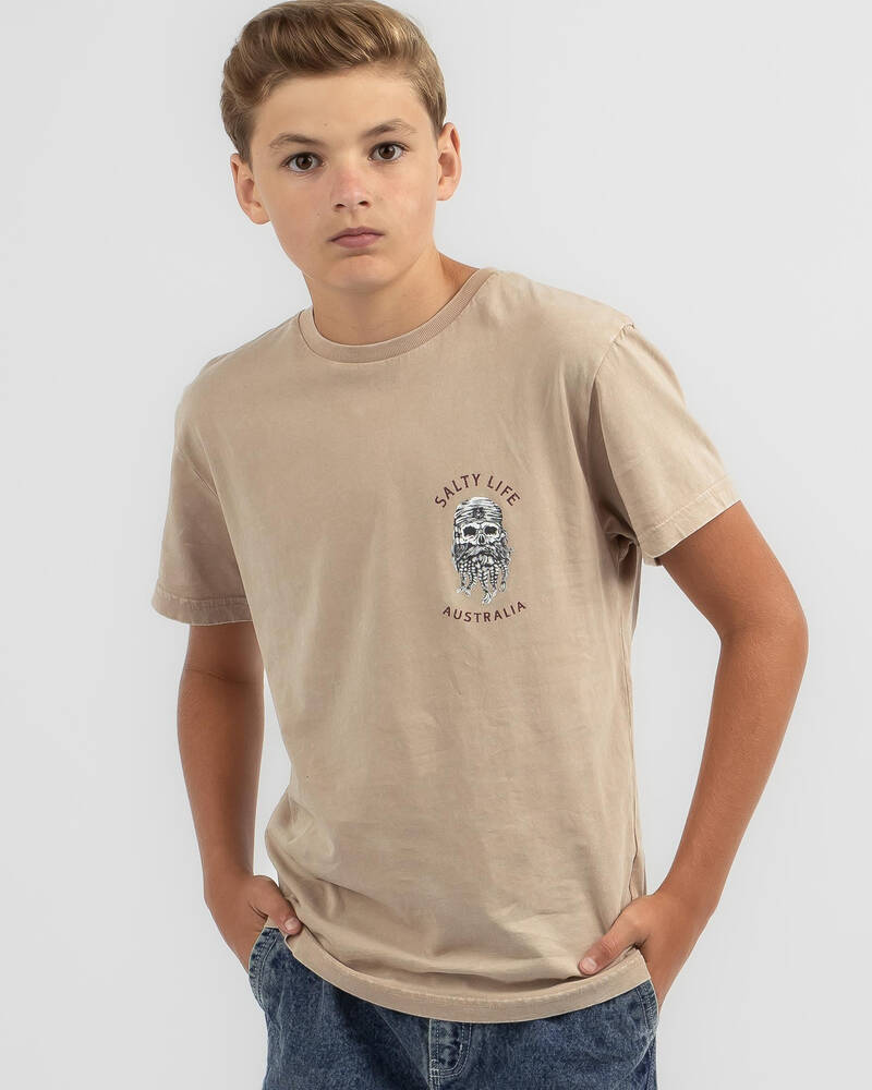 Salty Life Boys' Raiders T-Shirt for Mens