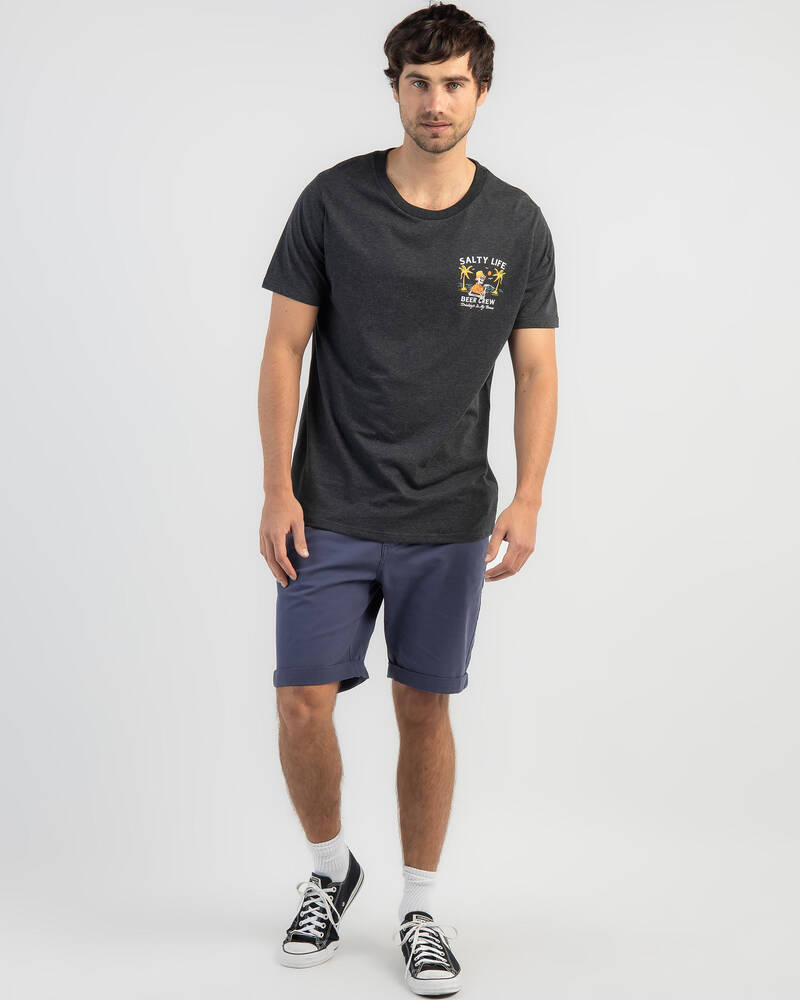 Salty Life Beer Me T-Shirt for Mens