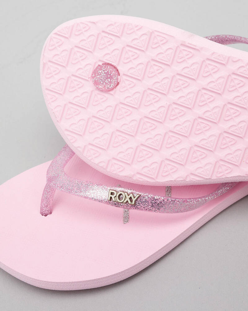 Roxy Girls' Viva Sparkle Thongs for Womens